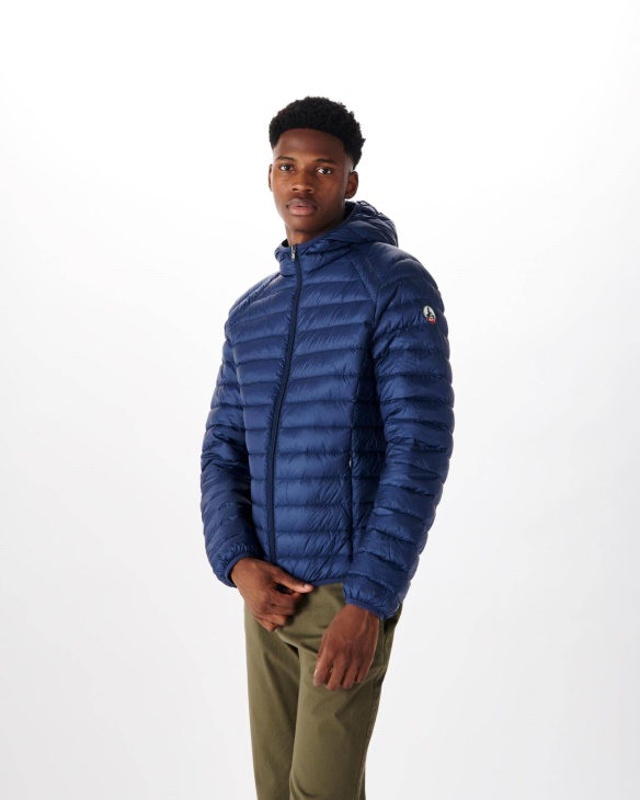 Jott Leichte Daunenjacke Mit Kapuze Blue Abysse Nico