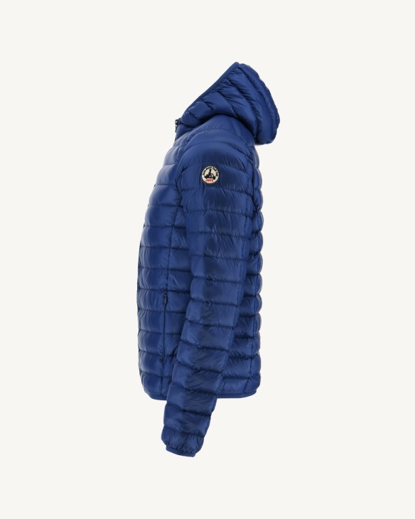 Leichte Daunenjacke Mit Kapuze Dark Denim Nico Jott