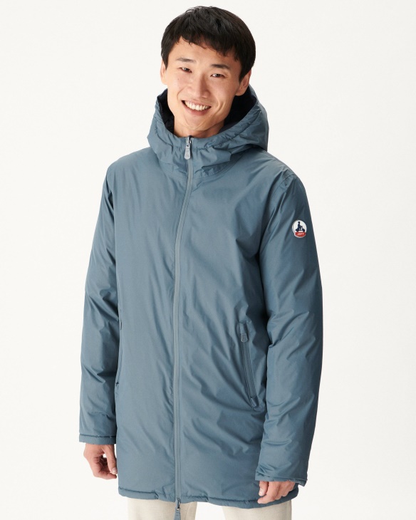 Blau/marine Extreme Kalt Wendbare Daunenjacke Mit Kapuze Toronto Jott