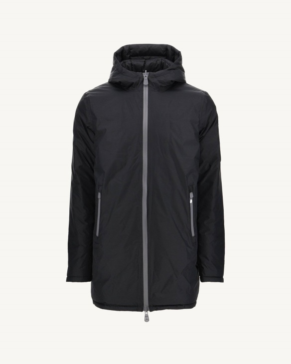 Noir Wendbare Leichte Pufferjacke Amsterdam Jott