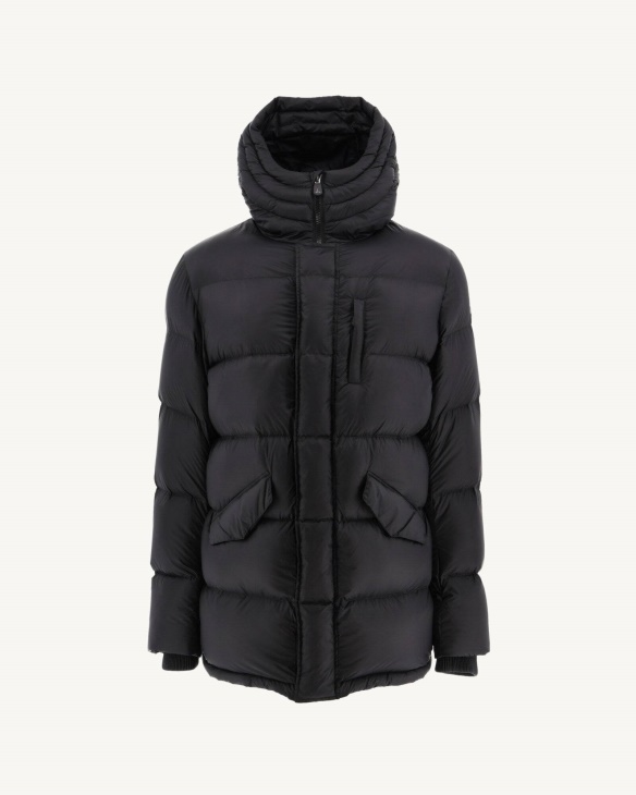 Noir Extrem Kalte Daunenjacke Mit Kapuze Dakhla Jott