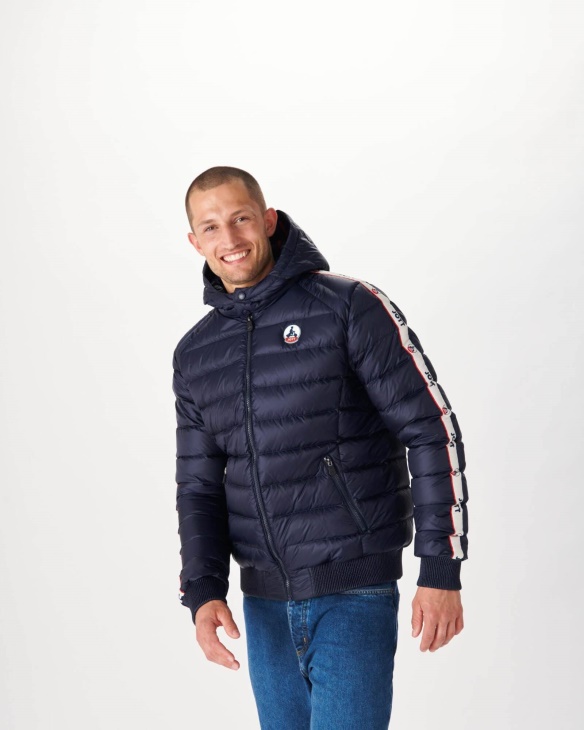 Jott Marine Extrem Kalte Daunenjacke Mit Kapuze Ankara