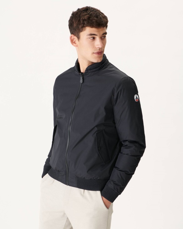 Noir/beige Daunen-Wendejacke Bombay Jott