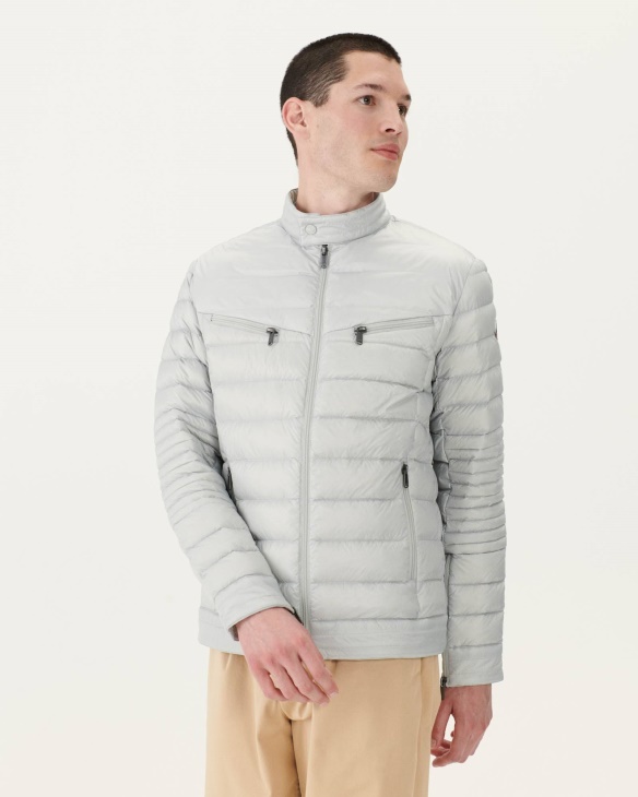 Weiche Graue David Pufferjacke Jott