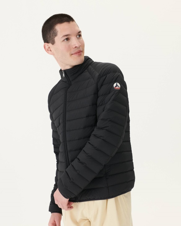 Schwarze Aragon Leichte Stretch-pufferjacke Jott