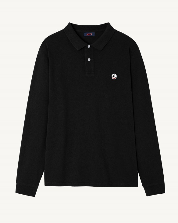 Jott Noir Poloshirt Arcachon