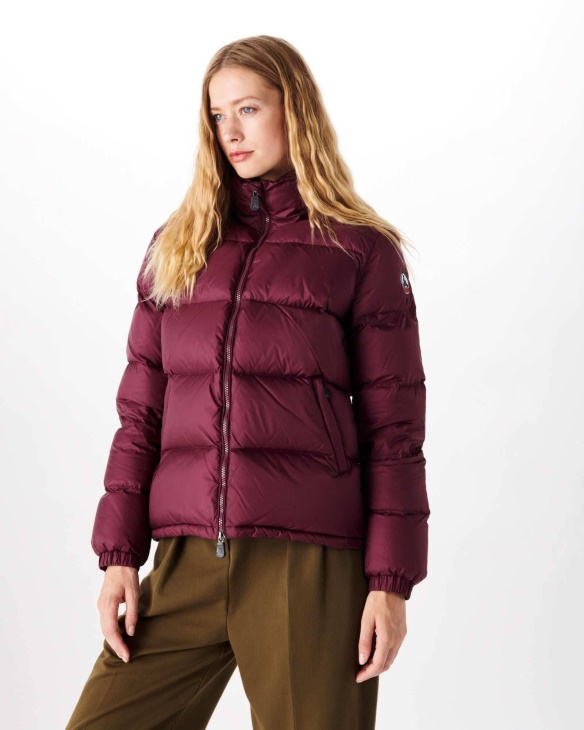 Jott Extreme Cold Daunensteppjacke Aubergine Cardiff