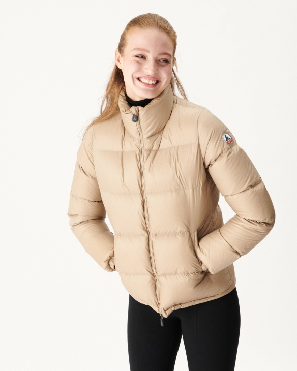Extrem Kalte Daunensteppjacke Beige Cardiff Jott