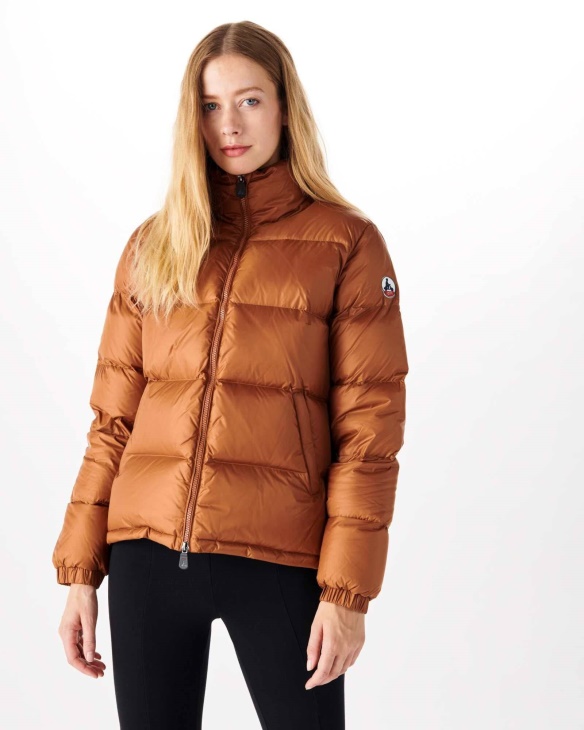 Jott Extrem Kalt Gesteppte Daunenjacke Caramel Cardiff