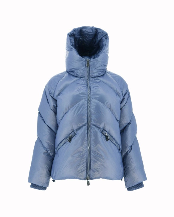 Jott Blue Delave Extrem Kalte Pufferjacke Mit Kapuze Stellar