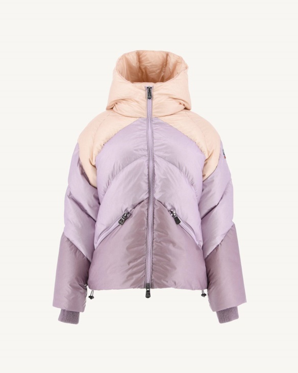Jott Combo Violett Extrem Kalte Pufferjacke Mit Kapuze Stellar