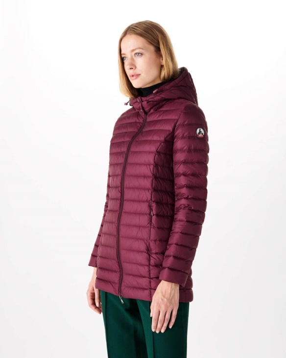 Jott Daunenjacke Mit Kapuze Aubergine Nour