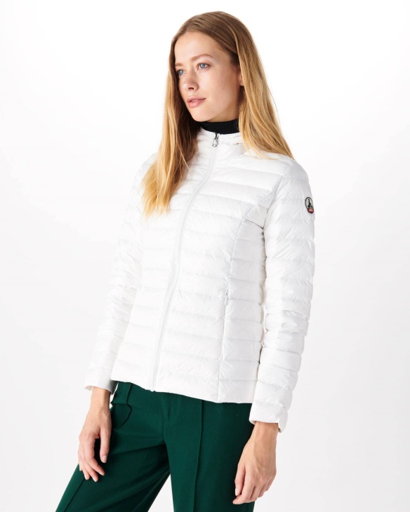 Leichte Daunenjacke Mit Kapuze Blanc Cloe Jott