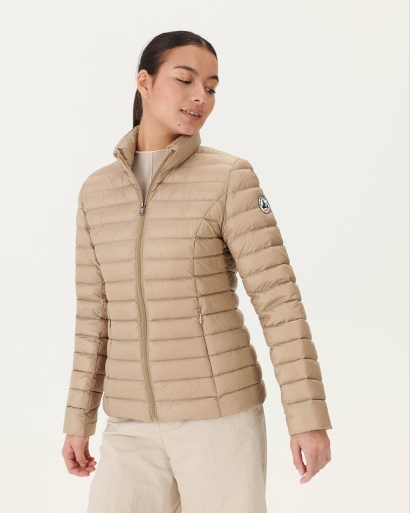 Jott Leichte Daunenjacke Beige Cha