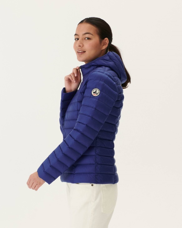 Jott Leichte Daunenjacke Mit Kapuze Dark Denim Cloe