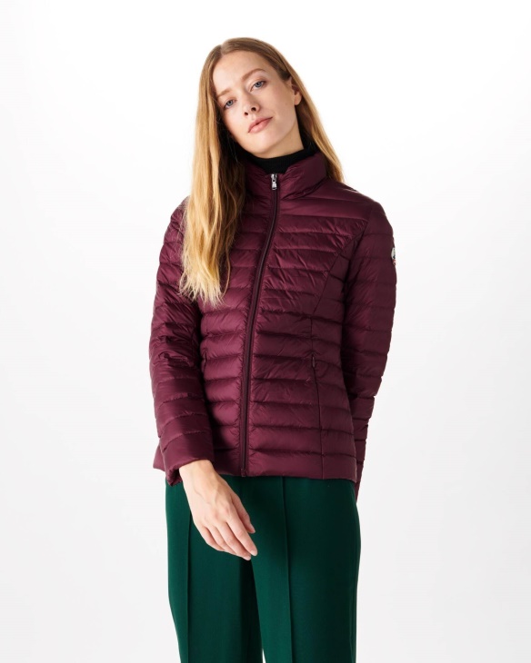 Leichte Daunenjacke Aubergine Cha Jott