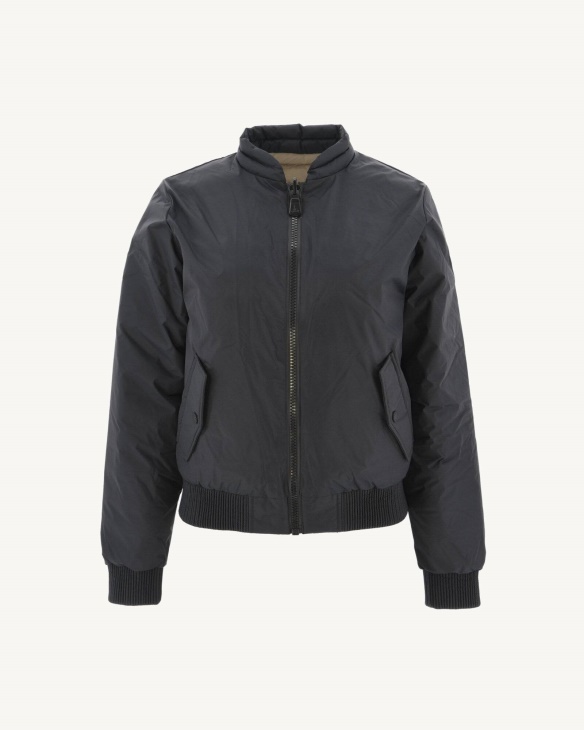 Jott Daunen-Wendejacke Noir/beige Hanoi