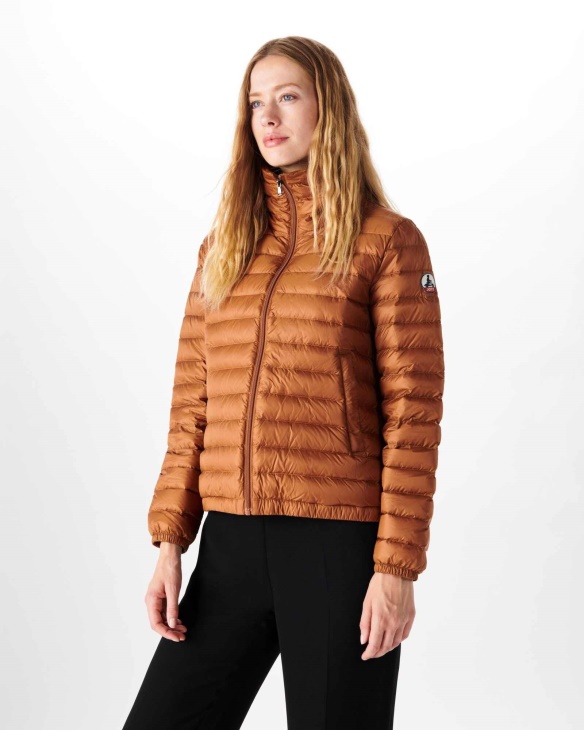 Jott Leichte Daunenjacke Caramel Louisa