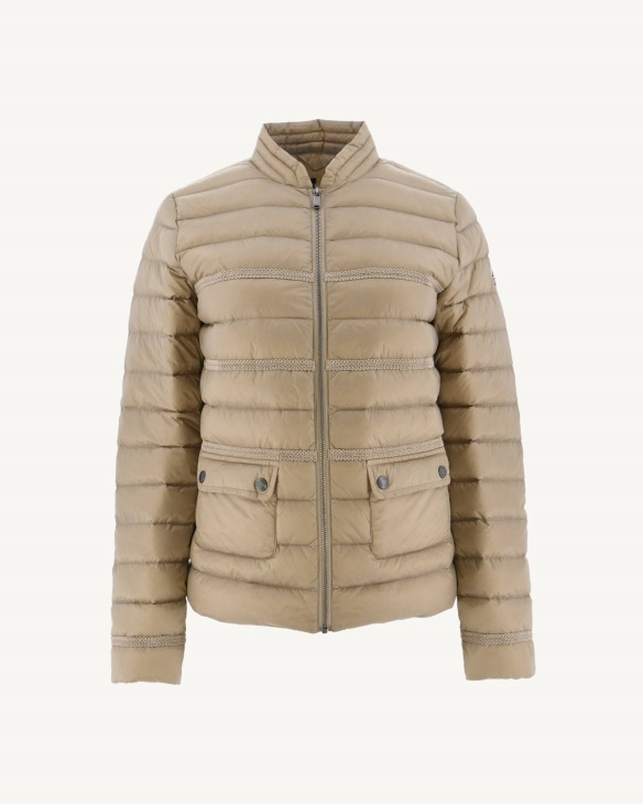 Jott Beige Andorra Kurze Leichte Jacke