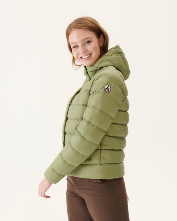 Jott Bush Jane Gerade Daunenjacke Mit Kapuze
