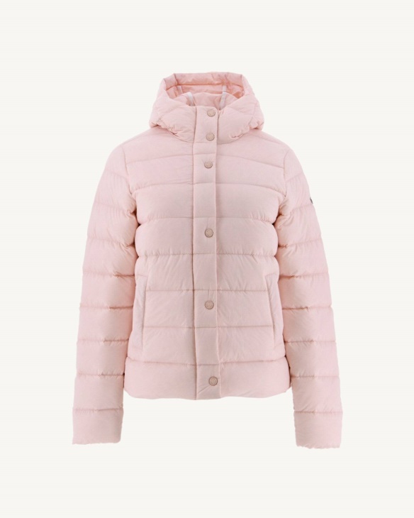 Jott Fashion Soft Pink Jane Gerade Gefütterte Jacke Mit Kapuze