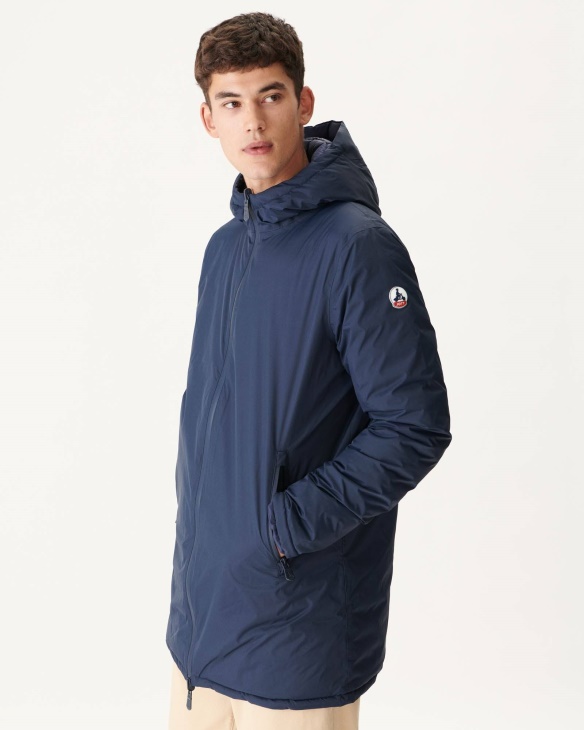 Jott Navy Wendbare Leichte Pufferjacke Amsterdam