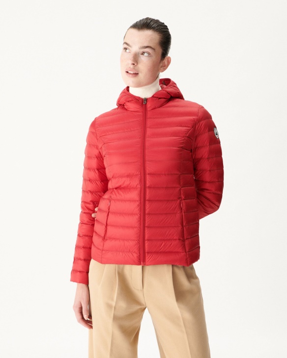 Jott Leichte Daunenjacke Mit Kapuze Red Cloe